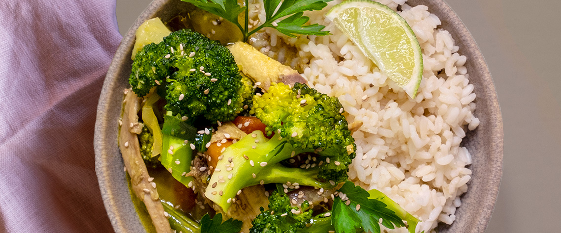 Opskrift på panang-gai - Nyma